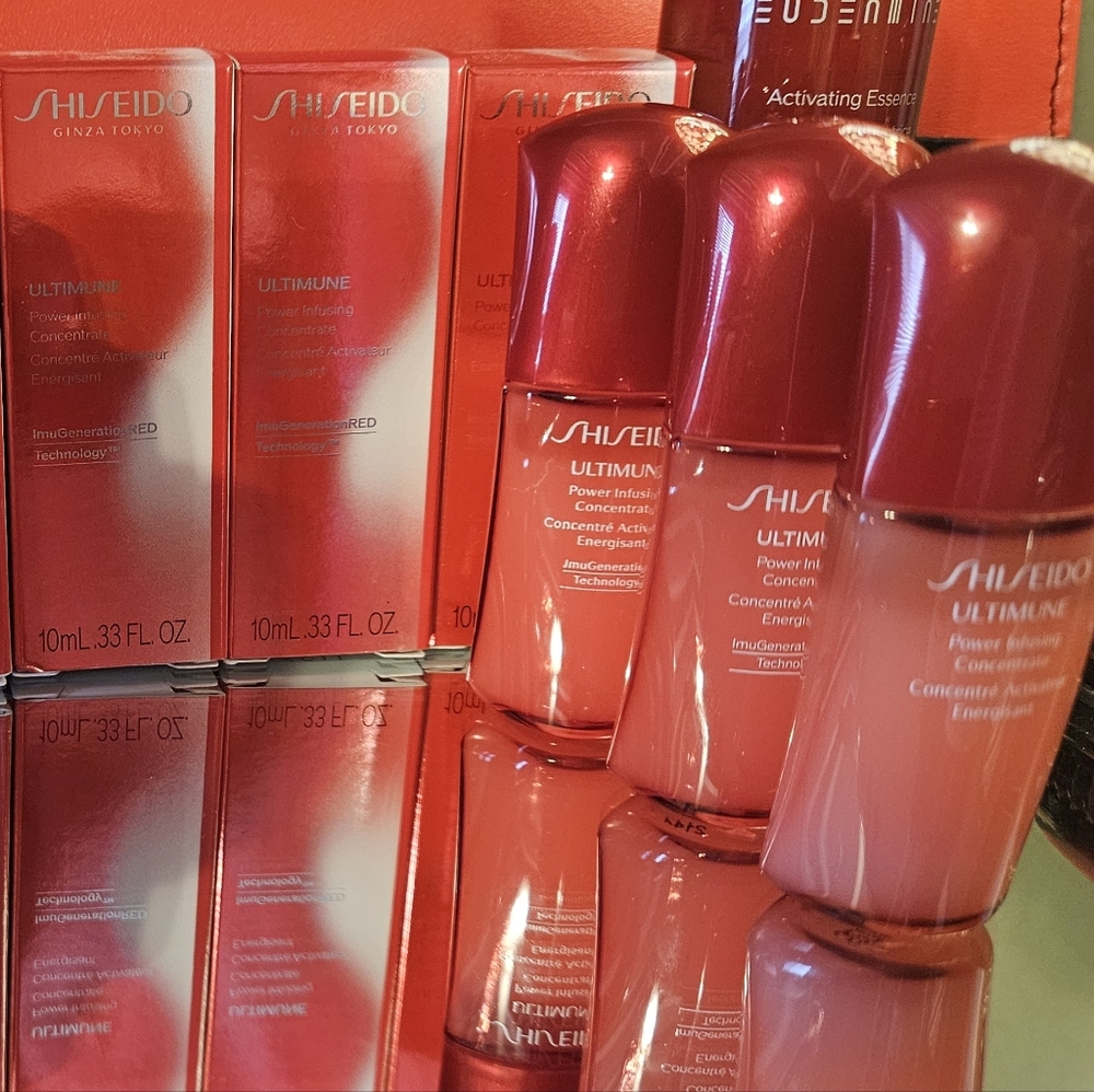 SHISEIDO Skin Care Travel Bundle - 21 Items and Bag - Picture 4 of 5